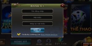 Thực hiện mở tài khoản hội viên cổng game nhanh, đơn giản